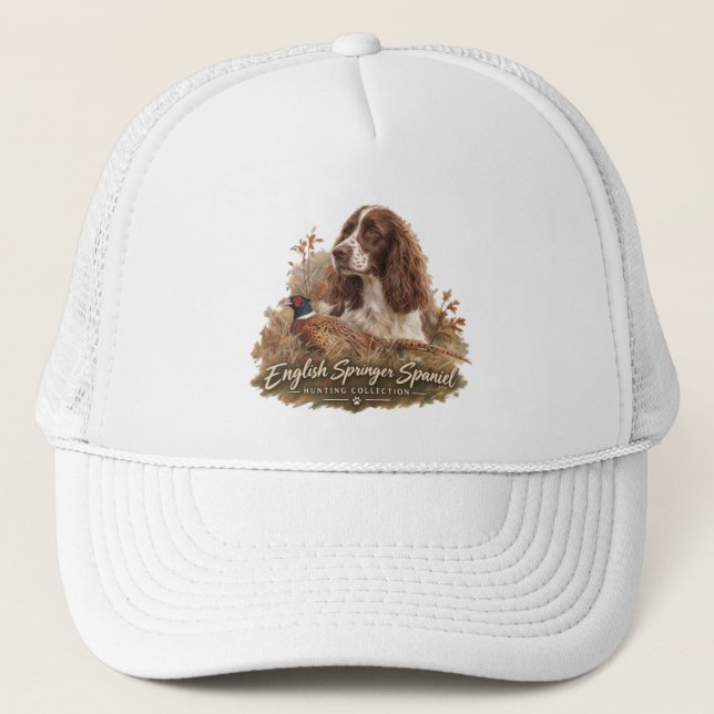 Englischer Springer Spaniel  Truckerkappe (Vorderseite)