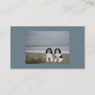 Englischer Springerspaniel-Brüter-Visitenkarte Visitenkarte