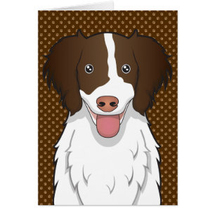 Englischer Springerspaniel-Cartoon-Tatzen
