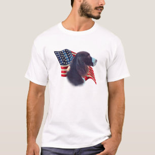 Englischer Springerspaniel-Flagge T-Shirt