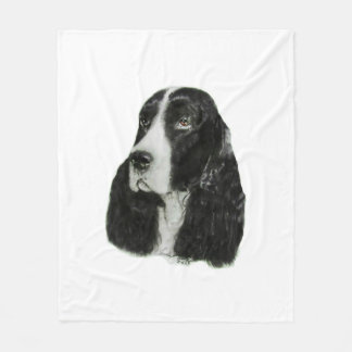 Englischer SpringerSpaniel Fleecedecke