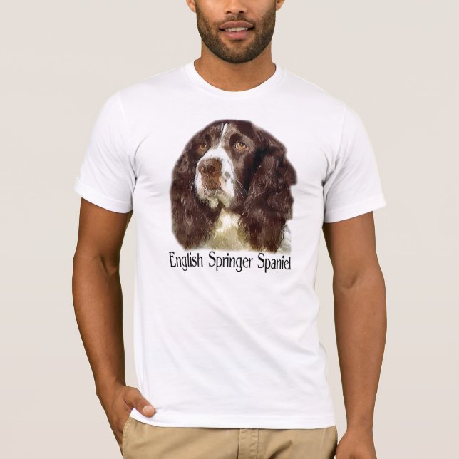Englischer Springerspaniel-Geschenke T-Shirt (Vorderseite)