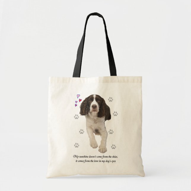 Englischer Springerspaniel-Hund Tragetasche (Vorne)