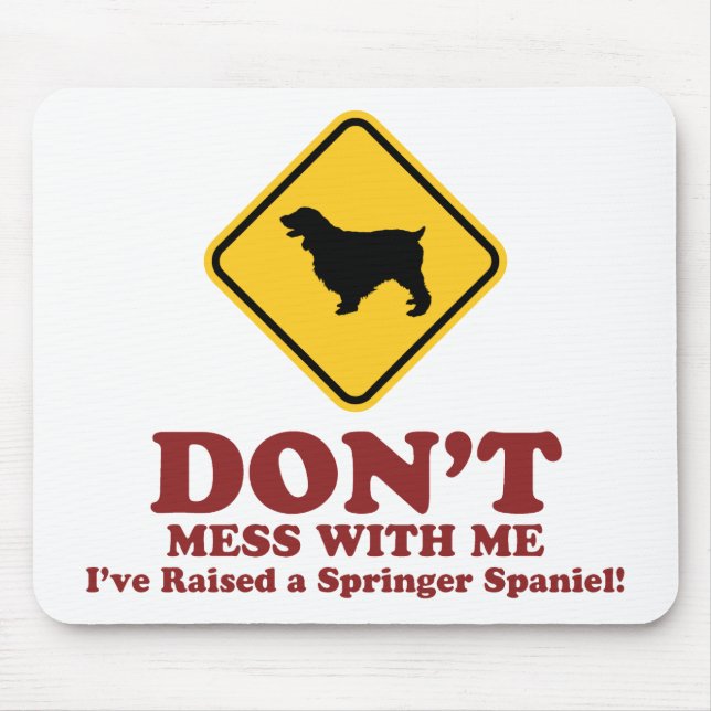 Englischer SpringerSpaniel Mousepad (Vorne)