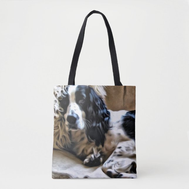 Englischer Springerspaniel-Taschen-Tasche (Vorderseite)