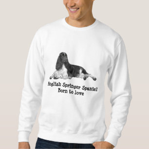 Englischer Springerspaniel-UnisexSweatshirt Sweatshirt