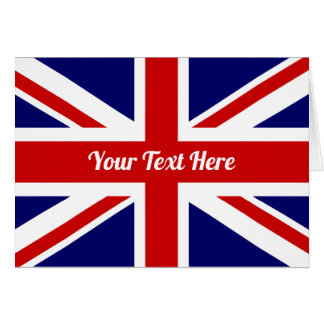 Englischer Stolz Britische Flagge