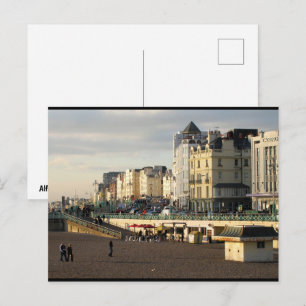 Englischer Strandnachmittag Postkarte