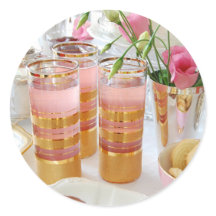 Englischer Tee Pink Lemonade Sticker