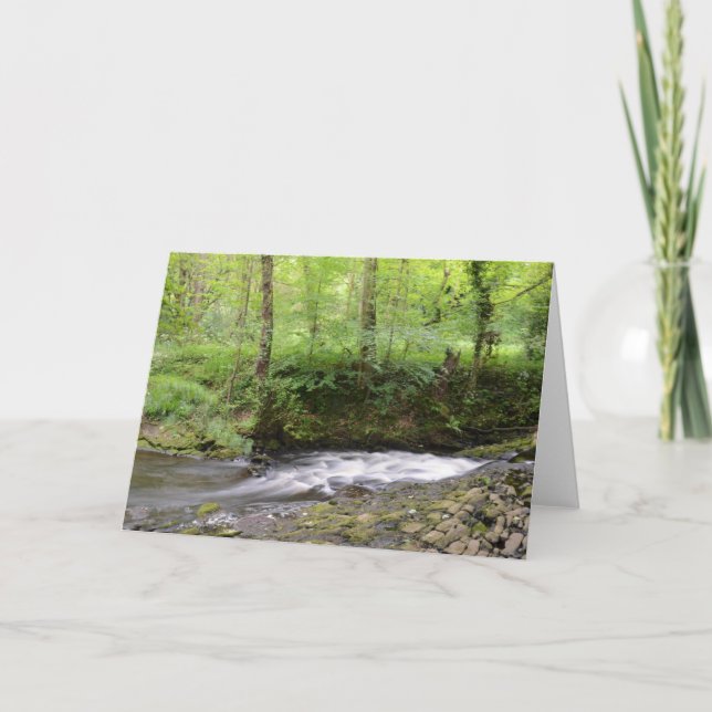 Englischer Waldstrom Karte (Vorderseite)