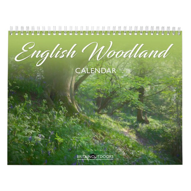 Englischer Woodland-Kalender Kalender (Titelbild)