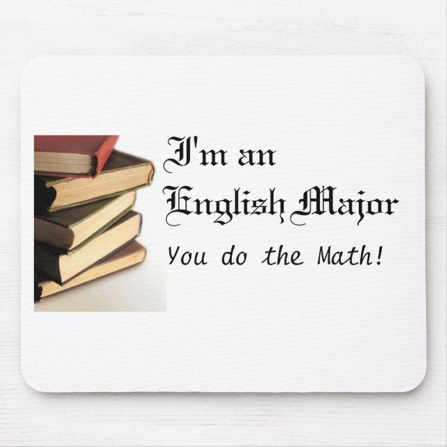 Englisches bedeutendes Mousepad (Vorne)