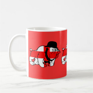Englisches Bulldoggenkreuz der St- Tasse