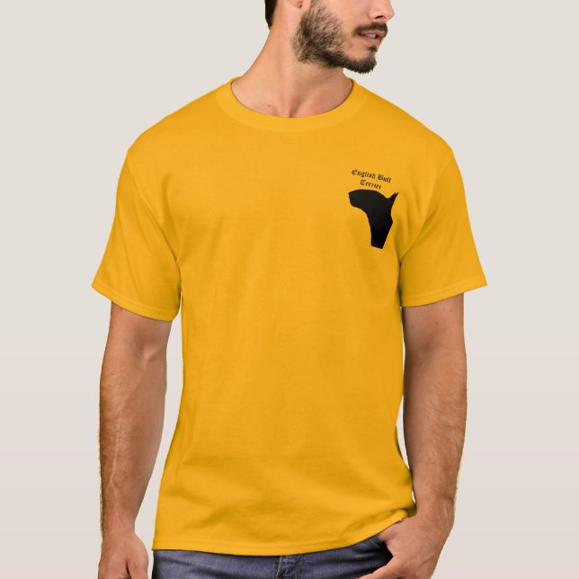 Englisches Bullterrier-T-Shirt T-Shirt (Vorderseite)