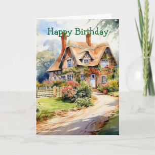 Englisches Cottage Karte