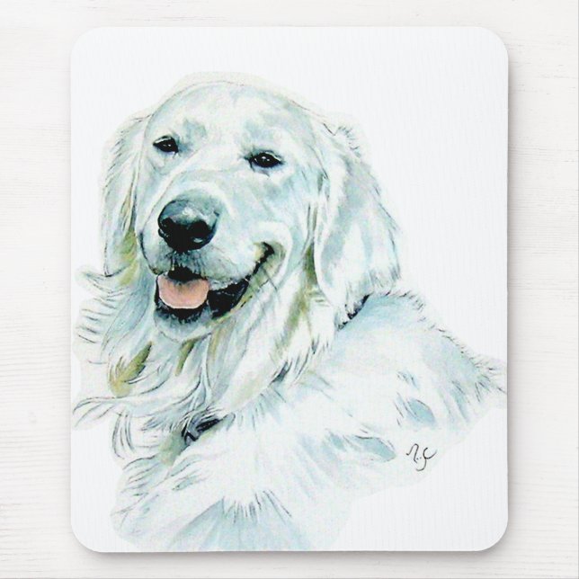 Englisches golden retriever mousepad (Vorne)