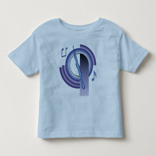 Englisches Horn Deco2 Kleinkind T-shirt