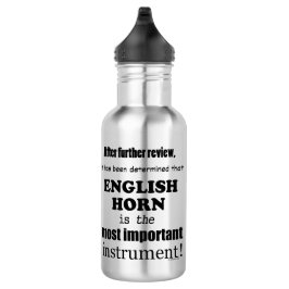 Englisches Horn wichtigstes Instrument Edelstahlflasche