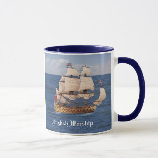 Englisches Kriegsschiffs-SeeTasse Tasse