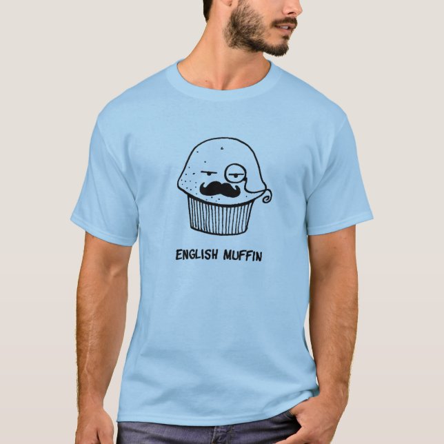 Englisches Muffin T-Shirt (Vorderseite)