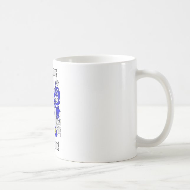 (Englisches) Wappen Clarks Kaffeetasse (Rechts)