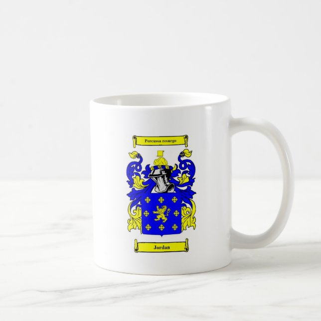 (Englisches) Wappen Jordaniens Tasse (Rechts)