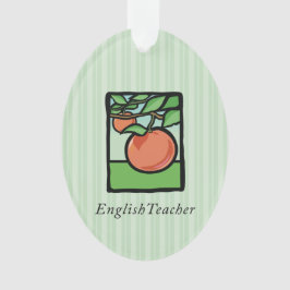Englischlehrer Danke, Apple Ornament
