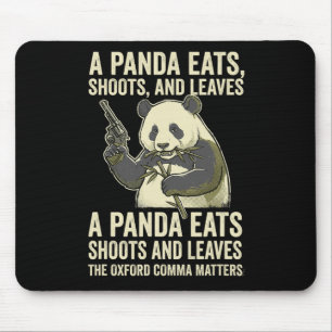 Englischlehrer Grammatik Zeichensetzung Humor Oxfo Mousepad