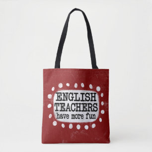 Englischlehrer haben mehr Spaß auf der Tasche