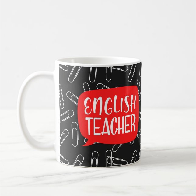 Englischlehrer  kaffeetasse (Links)