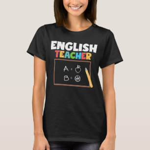 Englischlehrer Professor Lehrer T-Shirt