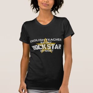 Englischlehrer-Rockstar T-Shirt