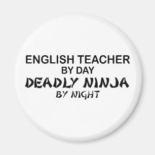 Englischlehrer tödliches Ninja Magnet