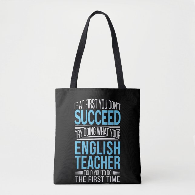 Englischlehrer Wenn du beim ersten Mal nicht erfol (Vorderseite)