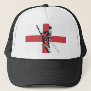 English Arb Art Arborist Tree Surgeon Chainsaw Truckerkappe