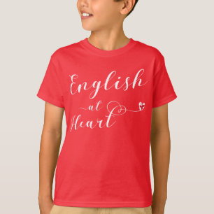 English at Heart, England T-Shirt
