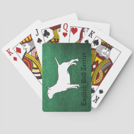 English Bull Terrier Bicycle Playing Cards Spielkarten