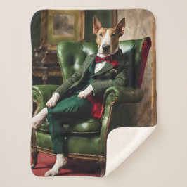 English Bull Terrier Cushion/Pillow Sherpadecke