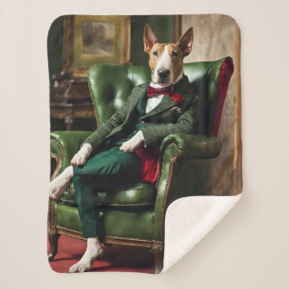 English Bull Terrier Cushion/Pillow Sherpadecke