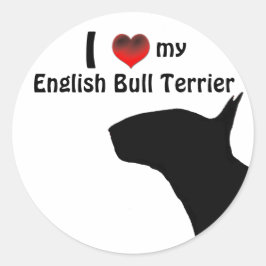 English Bull Terrier Sticker