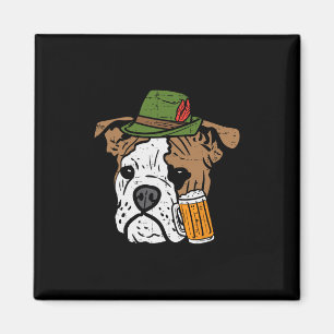 English Bulldog Bavarian Hunde Damen Magnet