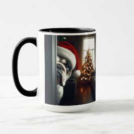 English Bulldog Bearing Leckerei Weihnachtskaffee  Tasse