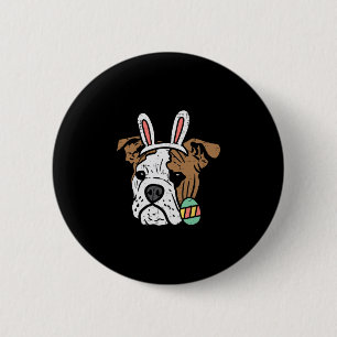 English Bulldog Bunny Dog Lover Eigentümer Männer Button