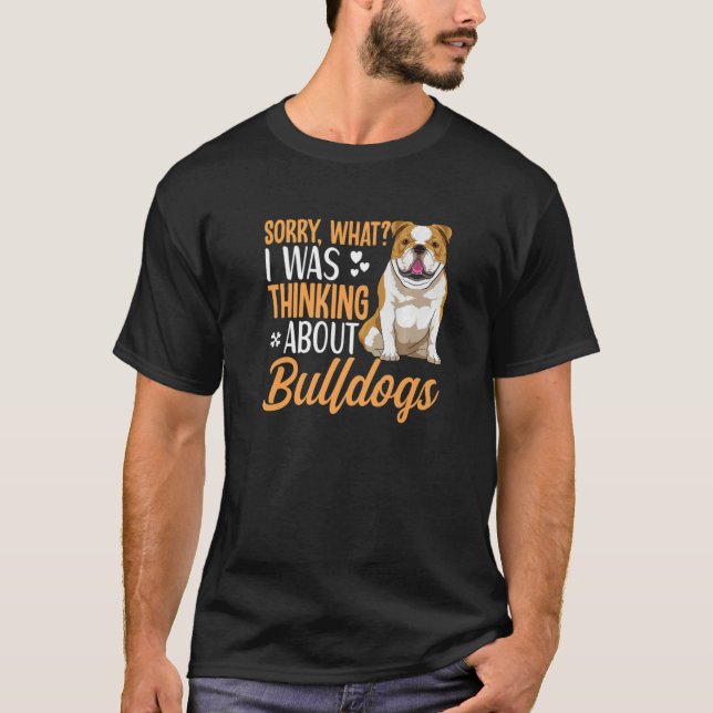 English Bulldog Dog Apparel For Men And Women  4 T-Shirt (Vorderseite)
