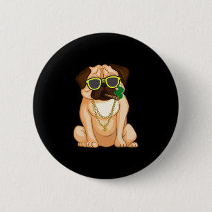 English Bulldog Dog Lover Fun Button