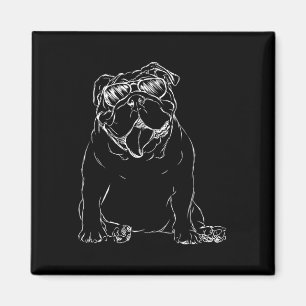 English Bulldog Downer Magnet
