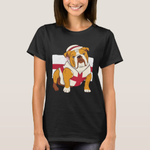 English Bulldog England Flag English Flag Mens Kid T-Shirt