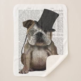 English Bulldog, Formal Hound und Hat Sherpadecke