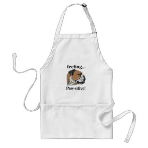 English Bulldog Gefühl Pawsitive Dog Lover Schürze