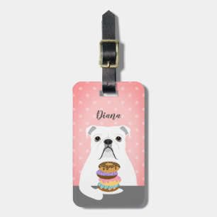 English Bulldog Gepäcksmarken Gepäckanhänger